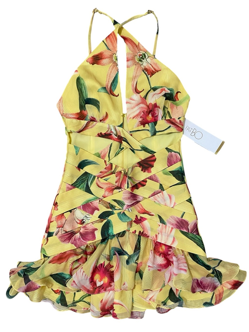 NWT PatBO Laelia Cross Front Dress Size 4 - Picture 9 of 11